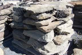Fieldstone stepping stones